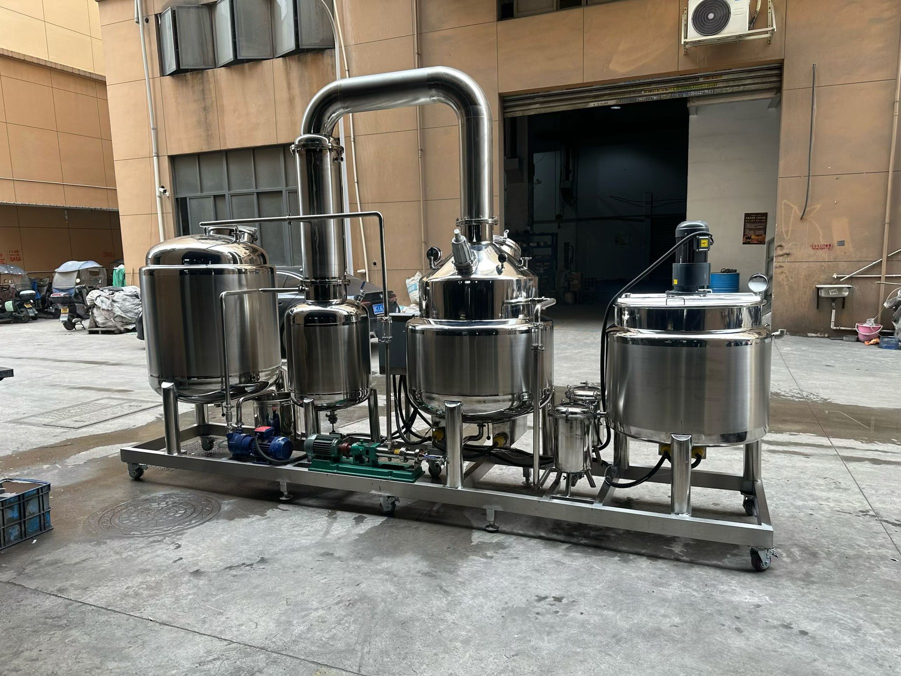 Honey Concentration Tank